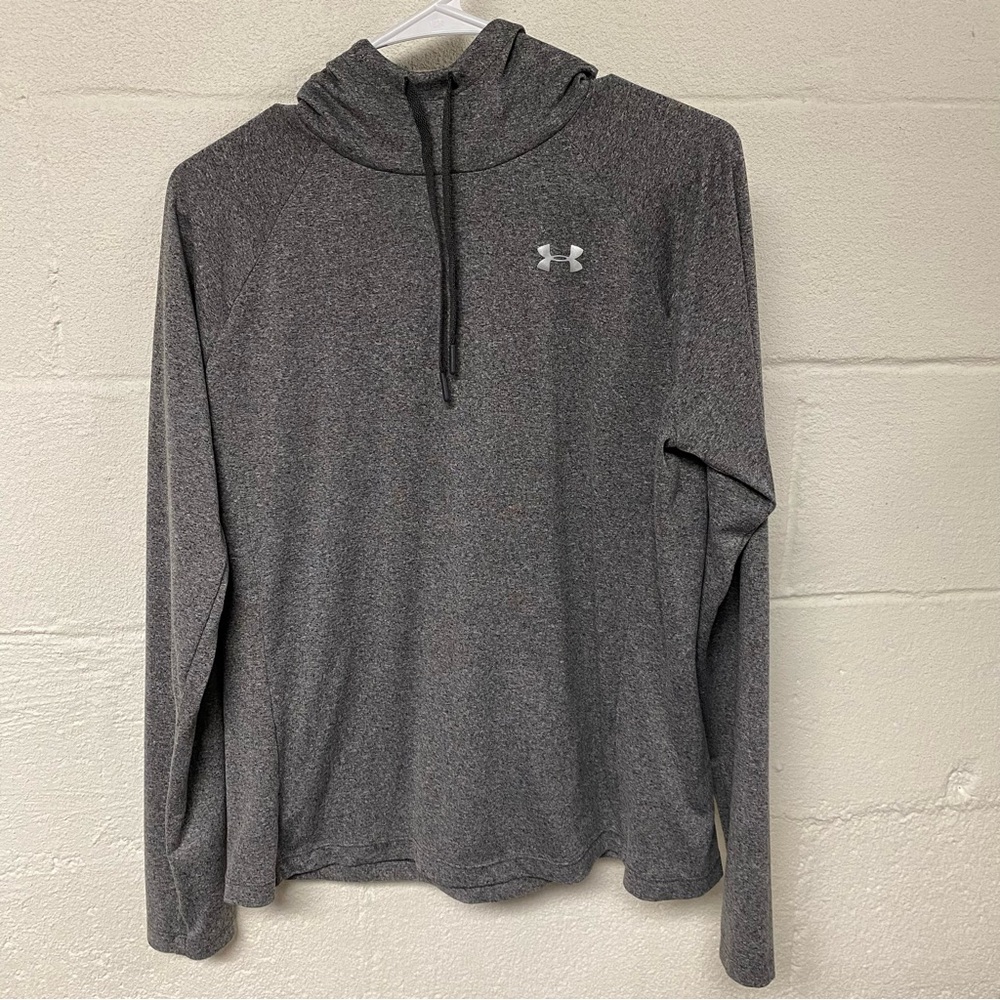 Under Armour Heatgear Men’s Charcoal Pullover Size Large